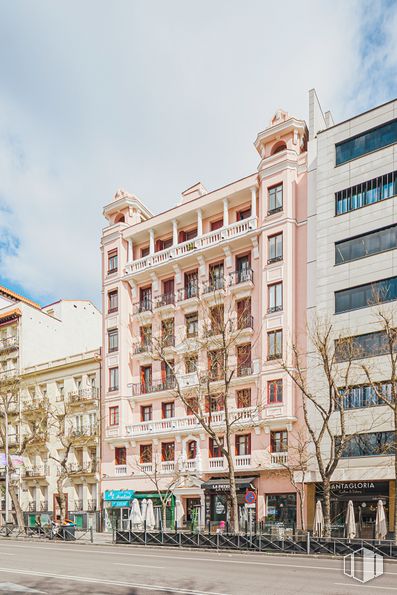 Oficina en alquiler en Calle Conde Peñalver, 52, Salamanca, Madrid, 28006 con edificio, cielo, nube, propiedad, ventana, diseño urbano, barrio, zona residencial, bloque de pisos y condominio alrededor