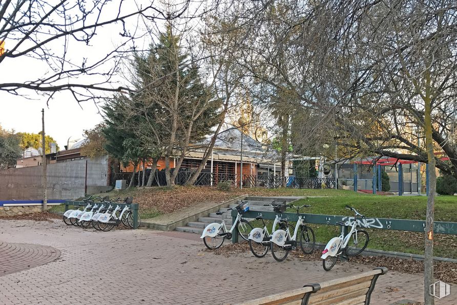 Local en venta en Avenida España, Majadahonda, Madrid, 28220 con bicicleta, rueda, neumático, planta, árbol, vehículo, cielo, rueda de bicicleta, edificio y manillar de bicicleta alrededor