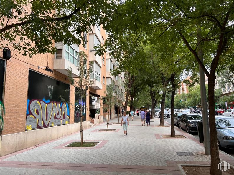 Local en venta en Paseo Florida, 22, Moncloa - Aravaca, Madrid, 28008 con edificio, coche, neumático, superficie de la carretera, rueda, ventana, árbol, diseño urbano, sombra y acera alrededor