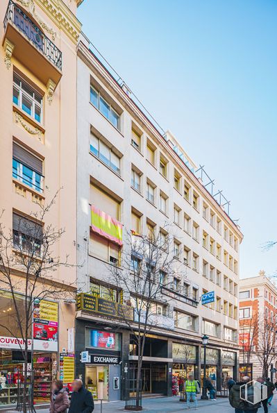 Oficina en alquiler en Calle Arenal, 7, Centro, Madrid, 28013 con edificio, cielo, ventana, diseño urbano, condominio, barrio, bloque de pisos, zona residencial, propiedad material y árbol alrededor