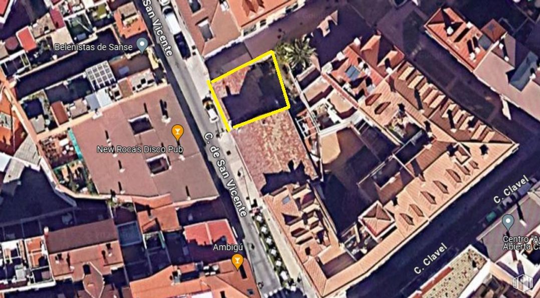 Suelo en venta en Calle San Vicente, 10, San Sebastián de los Reyes, Madrid, 28700 con edificio, diseño urbano, barrio, zona residencial, paisaje, tejado, inmobiliario, madera, ciudad y metrópolis alrededor