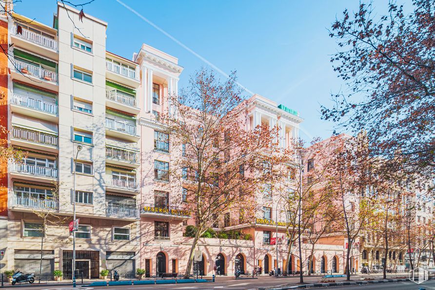 Oficina en alquiler en Calle Príncipe de Vergara, 36 - 38, Salamanca, Madrid, 28001 con edificio, cielo, día, propiedad, ventana, infraestructura, árbol, bloque de torre, diseño urbano y condominio alrededor