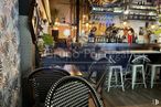 Retail for rent at Zona Chamberí, Chamberí, Madrid, 28015 with stool, interior design, furniture, restaurant, chair, bar, light fixture, kitchen & dining room table, barware and drinking establishment around