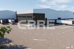 Industrial for rent at IB-2 Logistic Park, Cabanillas del Campo, Guadalajara, 19171 with sky, property, cloud, asphalt, architecture, building, plant, urban design, parking and road surface around