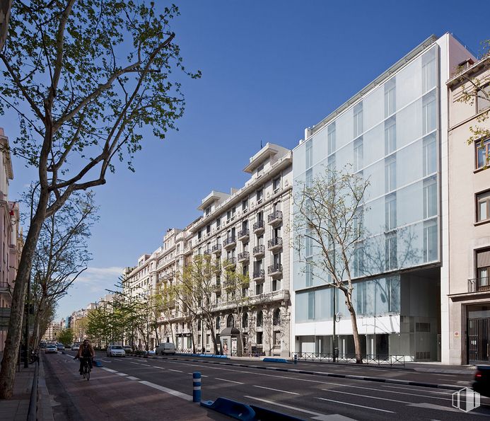 Oficina en alquiler en Príncipe de Vergara, 37, Salamanca, Madrid, 28001 con edificio, cielo, tiempo de día, ventana, árbol, vecindario, diseño urbano, arquitectura, bloque de pisos y barrio residencial alrededor