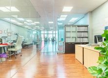 Office for sale at Avenida Américas, Coslada, Madrid, 28820 with houseplant, bookcase, chair, furniture, building, plant, table, cabinetry, interior design and flooring around