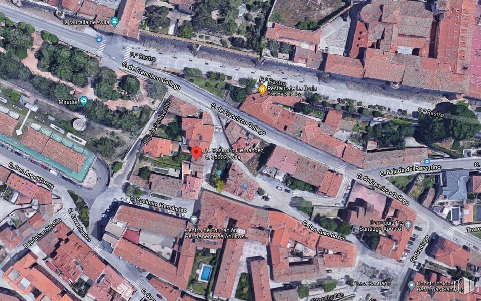 Land for sale at Calle Casimiro Hernández, Ávila, 05002 with building, infrastructure, house, cityscape, urban design, neighbourhood, residential area, landscape, real estate and metropolis around