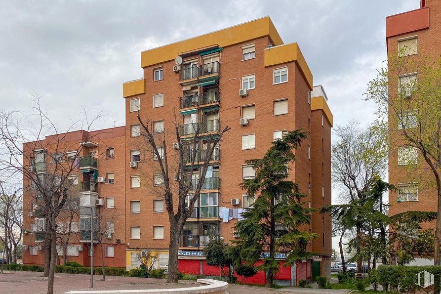 Local en venta en Ronda Sur, 109, Puente de Vallecas, Madrid, 28053 con edificio, planta, cielo, nube, propiedad, ventana, árbol, bloque de torre, diseño urbano y arquitectura alrededor