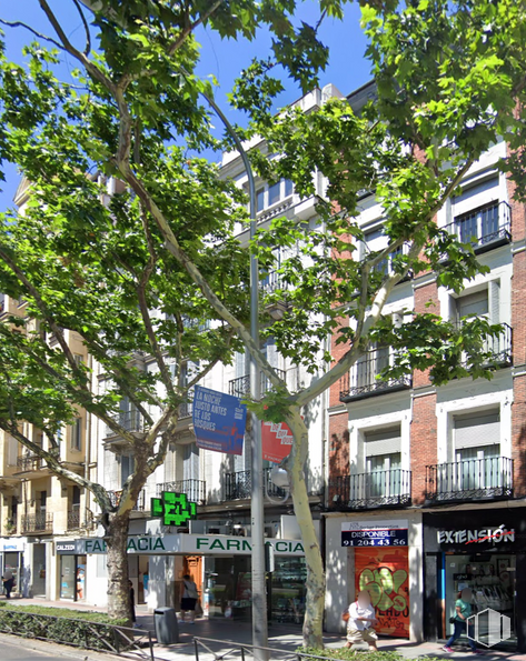 Local en alquiler en Calle Princesa, 62, Chamberí, Madrid, 28008 con edificio, durante el día, ventana, cielo, planta, árbol, diseño urbano, zona residencial, inmobiliario y vía pública alrededor