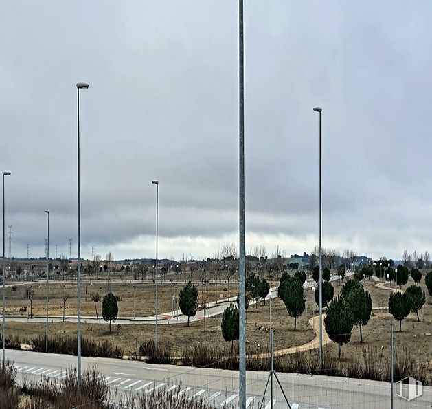 Land for sale at Plaza Sector, Horche, Guadalajara, 19140 with sky, cloud, plant, ecoregion, street light, landscape, road surface, road, pole and public utility around