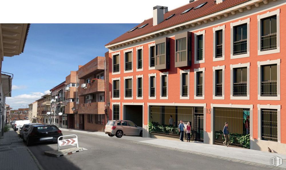 Suelo en venta en Zona centro, Villaviciosa de Odón, Madrid, 28670 con coche, ventana, edificio, propiedad, cielo, rueda, vehículo, diseño urbano, neumático y condominio alrededor