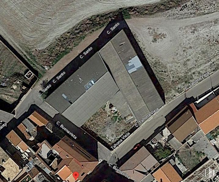 Industrial for sale at Calle Tahona Vieja, Alameda de la Sagra, Toledo, 45240 with building, land lot, urban design, road surface, asphalt, residential area, thoroughfare, landscape, city and metropolitan area around