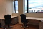 Oficina en venta en Avenida de la Industria, Alcobendas, Madrid, 28108 con silla, ventana, mesa, propiedad, mueble, edificio, silla de oficina, escritorio de computadora, accesorio y escritorio alrededor