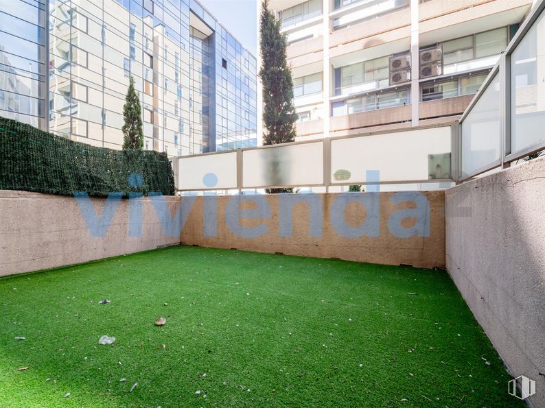 Oficina en venta en Avenida Manoteras, Hortaleza, Madrid, 28050 con edificio, ventana, planta, hierba, suelos, árbol, madera, diseño urbano, red y ocio alrededor