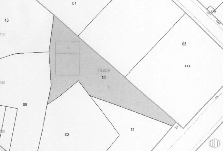 Suelo en alquiler y venta en Avenida Euro, Carabanchel, Madrid, 28054 con triángulo, pendiente, gris, fuente, paralelo, simetría, rectángulo, patrón, círculo y diagrama alrededor