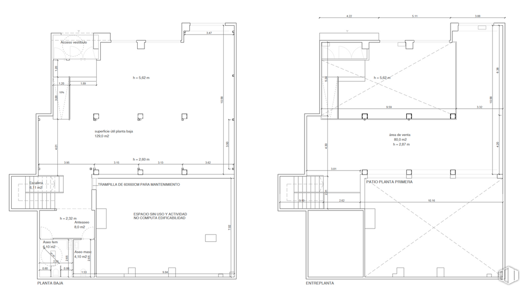 Local en alquiler y venta en Calle Julián Romea, 3, Chamberí, Madrid, 28003 con rectángulo, pendiente, esquemático, fuente, paralelo, patrón, dibujo técnico, plan, diagrama y dibujo alrededor