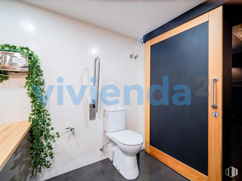 Retail for sale at Calle Rodas, 8, Centro, Madrid, 28005 with door, toilet, plant, plumbing fixture, fixture, bathroom, interior design, flooring, floor and building around