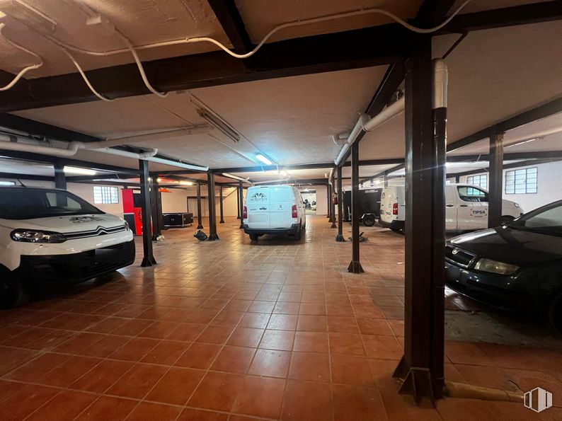 Industrial for sale at Urbanización Casablanca, Collado Villalba, Madrid, 28400 with car, van, wheel, tire, automotive parking light, vehicle, automotive lighting, building, automotive design and motor vehicle around