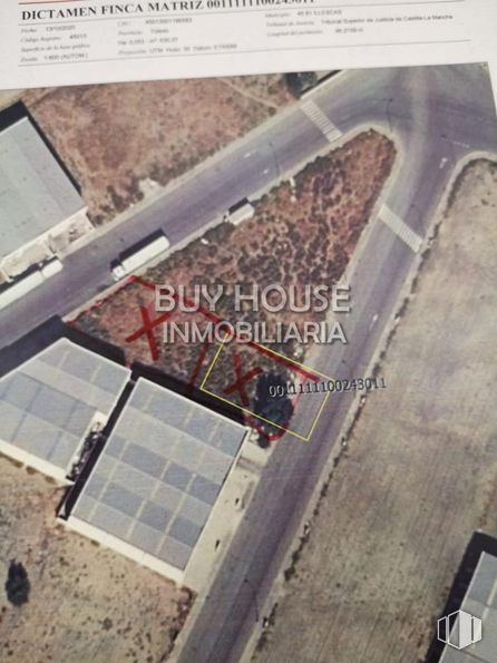 Land for sale at Avenida de la Industria, Numancia de la Sagra, Toledo, 45230 with packaged goods, urban design, rectangle, floor, road surface, font, asphalt, slope, landscape and technology around