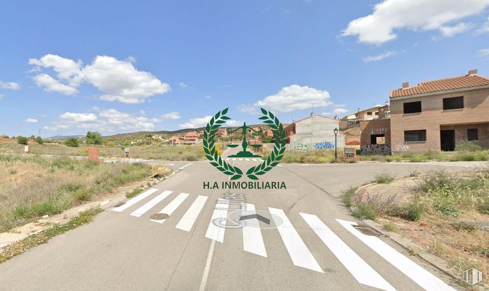 Land for sale at Paseo Olivillas, Torrelaguna, Madrid, 28180 with cloud, sky, plant, road surface, asphalt, land lot, thoroughfare, urban design, grass and tar around