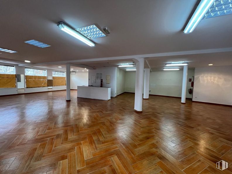 Retail for rent at Zona centro, Ciempozuelos, Madrid, 28350 with light fixture, lighting, flooring, floor, wood, ceiling, interior design, tile flooring, wood flooring and hall around