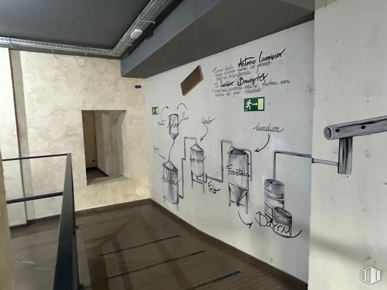 Retail for rent at Calle San Andrés, 38, Centro, Madrid, 28004 with building, interior design, automotive design, art, floor, flooring, wall, font, ceiling and space around