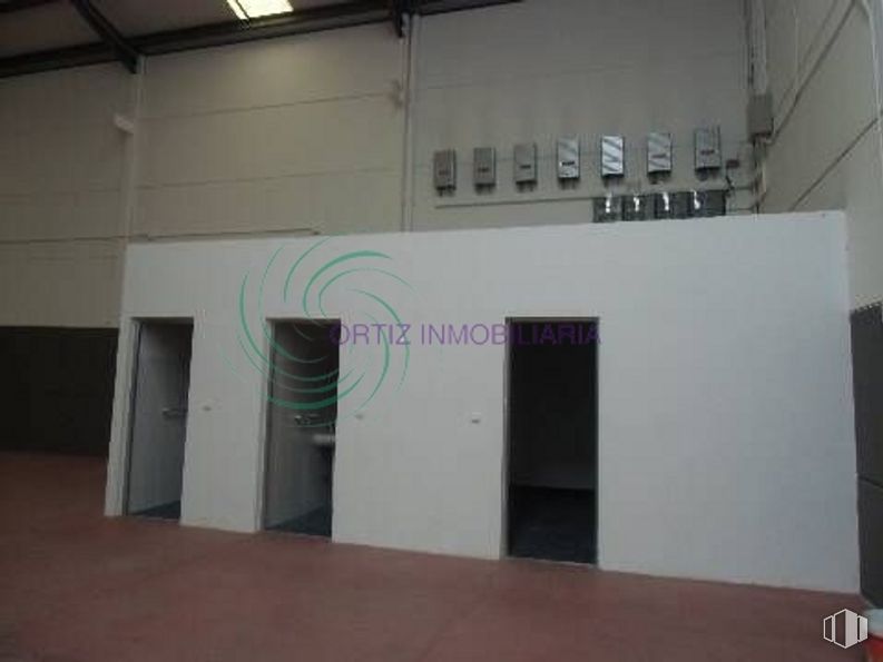 Industrial for rent at Polígono Industrial SEPES, Cuenca, 16004 with building, flooring, art, wood, automotive design, font, house, space, event and door around