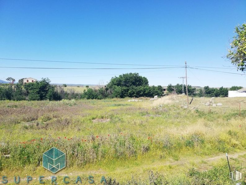 Land for sale at Calle Don Clemente, San Martín de Montalbán, Toledo, 45165 with sky, plant, plant community, tree, natural landscape, vegetation, land lot, overhead power line, grass and plain around