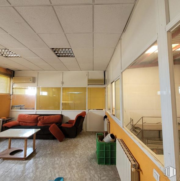 Industrial for sale at Calle Juan de la Cierva, Valdemoro, Madrid, 28341 with couch, table, furniture, interior design, floor, flooring, building, studio couch, comfort and house around