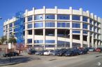 Industrial for sale at Calle Vía de los Poblados, Hortaleza, Madrid, 28033 with building, car, sky, daytime, wheel, infrastructure, vehicle, condominium, tower block and urban design around