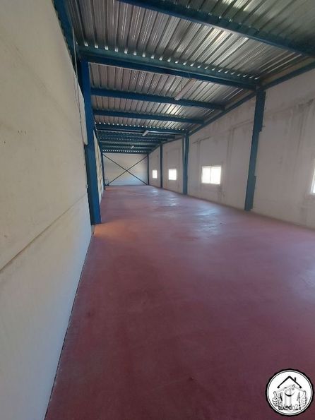 Industrial for sale at Camino Ciempozuelos, Seseña, Toledo, 45224 with hall, architecture, wood, floor, shade, flooring, wall, fixture, building and ceiling around