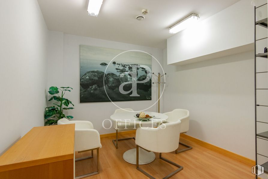 Oficina en venta en Calle Margaritas, Tetuán, Madrid, 28039 con alumbrado, silla, planta de interior, mesa, propiedad, edificio, interiorismo, suelos, arte y suelo alrededor