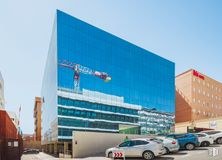 Oficina en alquiler en Calle Valentín Beato, San Blas - Canillejas, Madrid, 28037 con edificio, coche, neumático, rueda, vehículo terrestre, cielo, vehículo, ventana, bloque de torres y diseño urbano alrededor