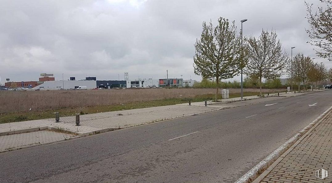 Suelo en alquiler en Calle Ricardo Tormo, Leganés, Madrid, 28914 con edificio, nube, cielo, planta, superficie de la carretera, asfalto, árbol, luz de la calle, vía pública y alquitrán alrededor