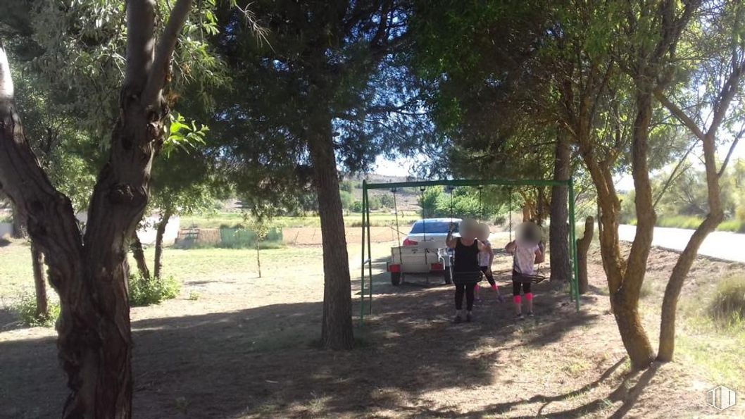 Land for sale at Zona Zarza de Tajo, Zarza de Tajo, Cuenca, 16470 with person, car, plant, tire, vehicle, tree, motor vehicle, shade, wheel and sunlight around