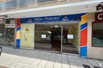 Retail for rent at Calle Villardondiego, 39, Vicálvaro, Madrid, 28032 with fixture, architecture, gas, facade, door, retail, building, composite material, electric blue and sidewalk around