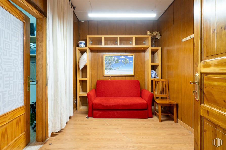 Industrial for sale & for rent at Calle Fontaneros, Villaviciosa de Odón, Madrid, 28670 with loveseat, chair, picture frame, couch, wood, flooring, interior design, building, comfort and floor around