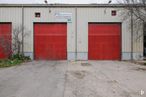 Industrial for sale at Calle Talleres, Alpedrete, Madrid, 28430 with door, red, composite material, concrete, metal, building material, paint, garage, garage door and driveway around