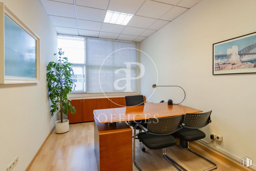 Oficina en venta en Calle Valentín Beato, San Blas - Canillejas, Madrid, 28053 con marco, planta de interior, silla, planta, mueble, propiedad, edificio, mesa, maceta y madera alrededor