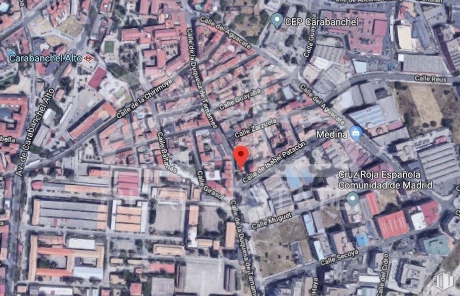 Land for sale at Calle Isabel Patacón, Carabanchel, Madrid, 28044 with property, map, urban design, land lot, neighbourhood, font, residential area, world, landscape and real estate around