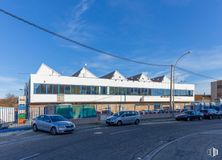 Industrial for sale at Polígono Industrial San Marcos, Getafe, Madrid, 28906 with car, building, sky, cloud, land vehicle, wheel, vehicle, tire, window and street light around