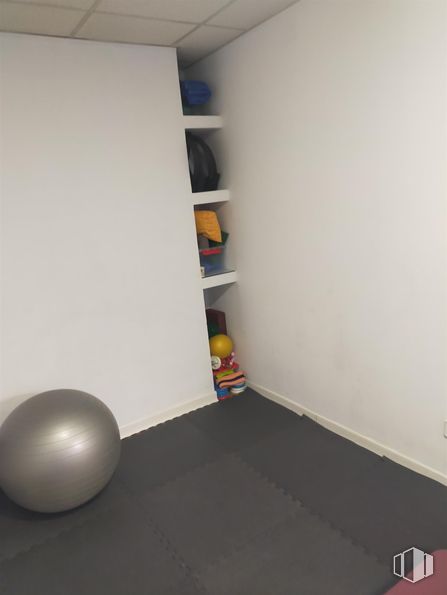 Local en venta en Calle José Arcones Gil, Ciudad Lineal, Madrid, 28017 con bola, interiorismo, madera, suelos, suelo, treibball, bola suiza, globo, estante y techo alrededor