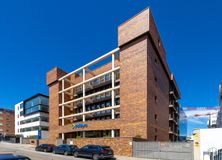 Office for rent at Calle Rufino González, 23, San Blas - Canillejas, Madrid, 28037 with car, building, sky, property, wheel, tire, window, urban design, tower block and condominium around