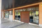 Retail for rent at Calle Camilo José Cela, Las Rozas de Madrid, Madrid, 28230 with property, fixture, door, brickwork, brick, building, wood, real estate, road surface and facade around