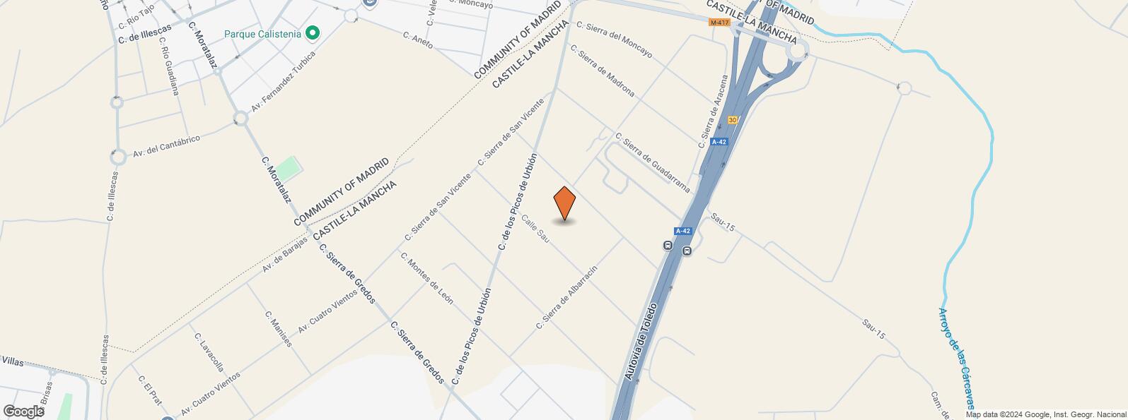 Mapa de Calle Sau, 33 (u), Illescas, Toledo, 45200