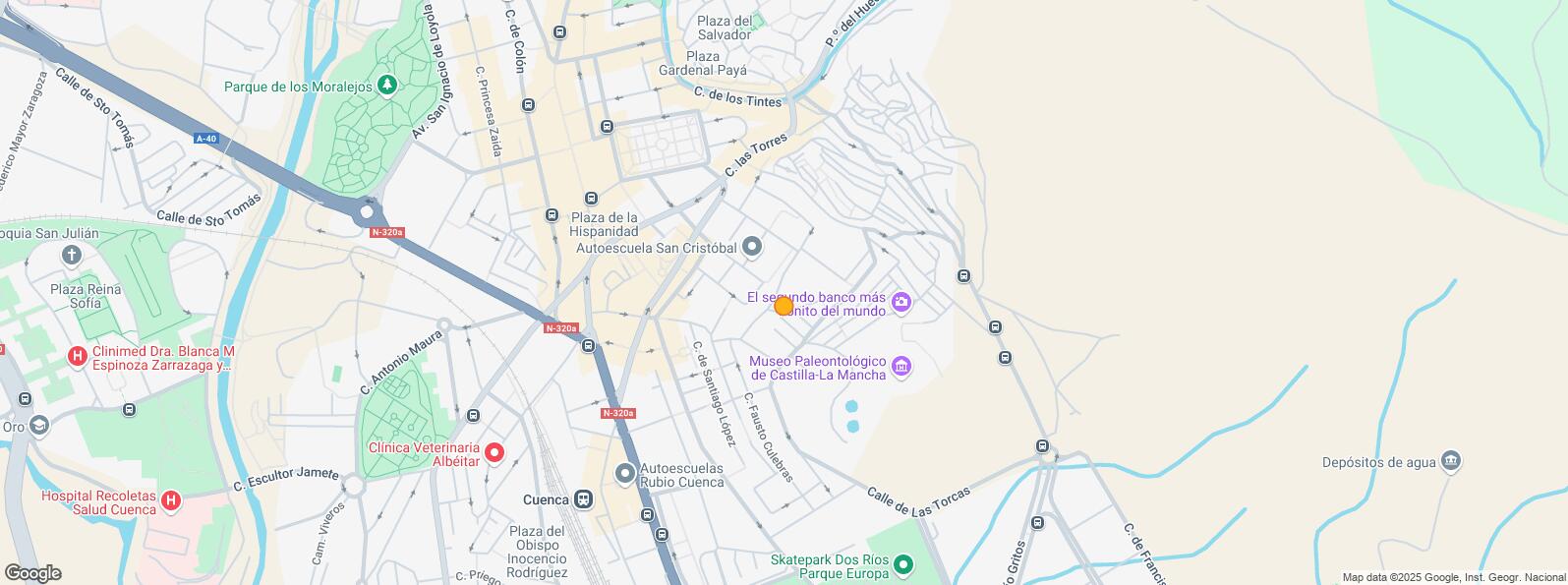 Mapa de Calle Noheda, Cuenca, 16001