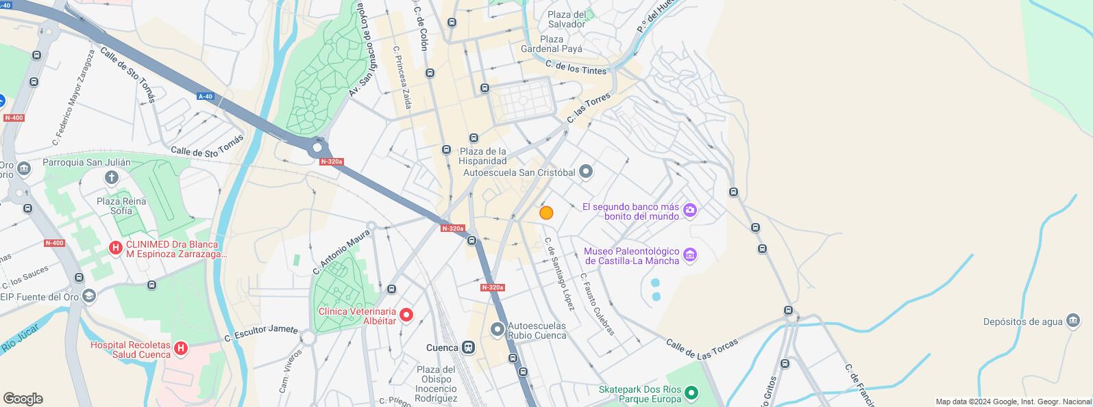 Location Map for Calle Camino Cañete, Cuenca, 16004