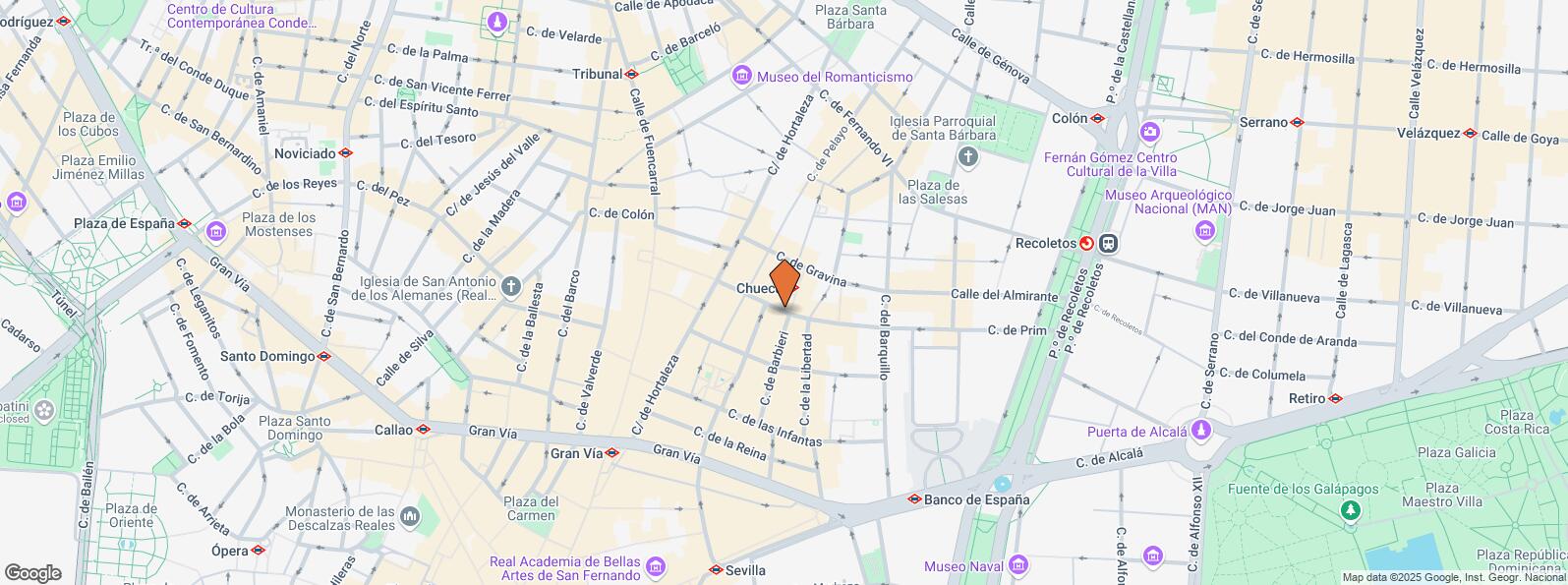 Location Map for Calle Augusto Figueroa, 22, Centro, Madrid, 28004