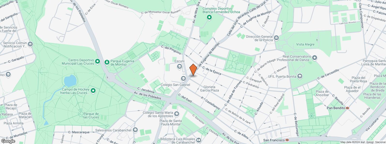 Location Map for Calle Federico Grases, 1, Carabanchel, Madrid, 28025