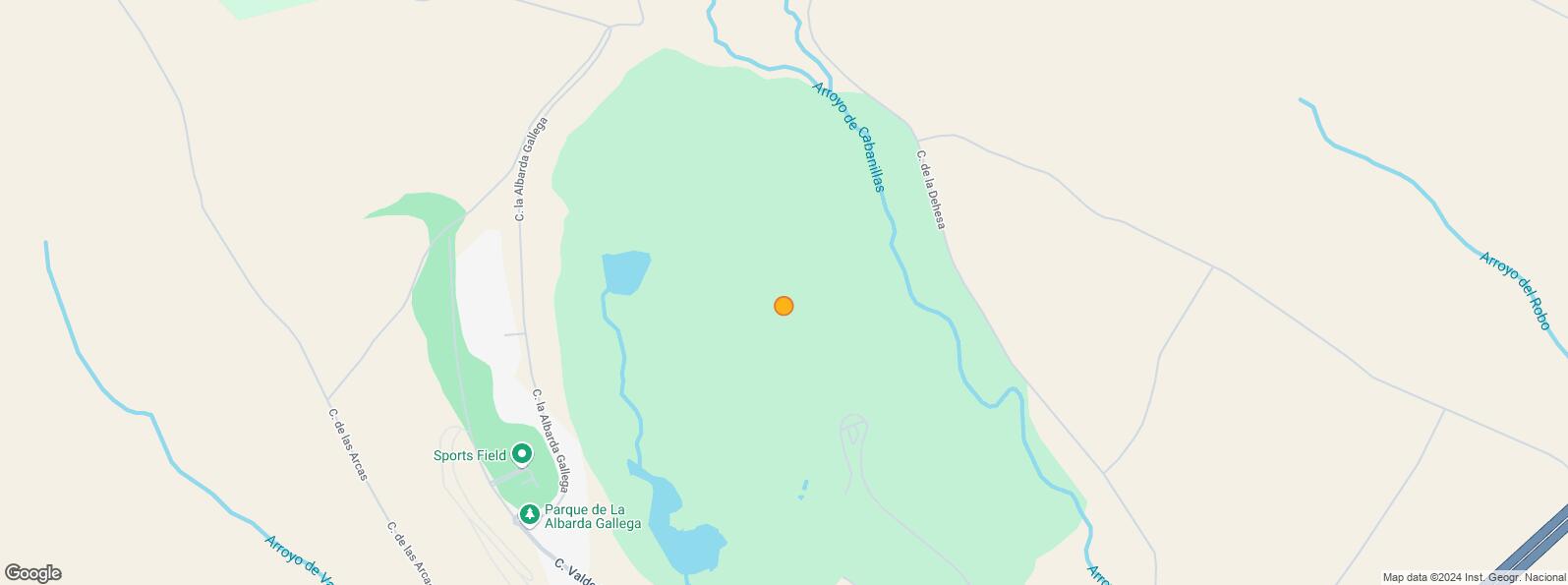 Mapa de Campo de Golf Green Sire Golf, Cabanillas del Campo, Guadalajara, 19171
